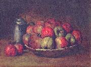 Gustave Courbet Still Life with Apples and a Pomegranate oil painting artist